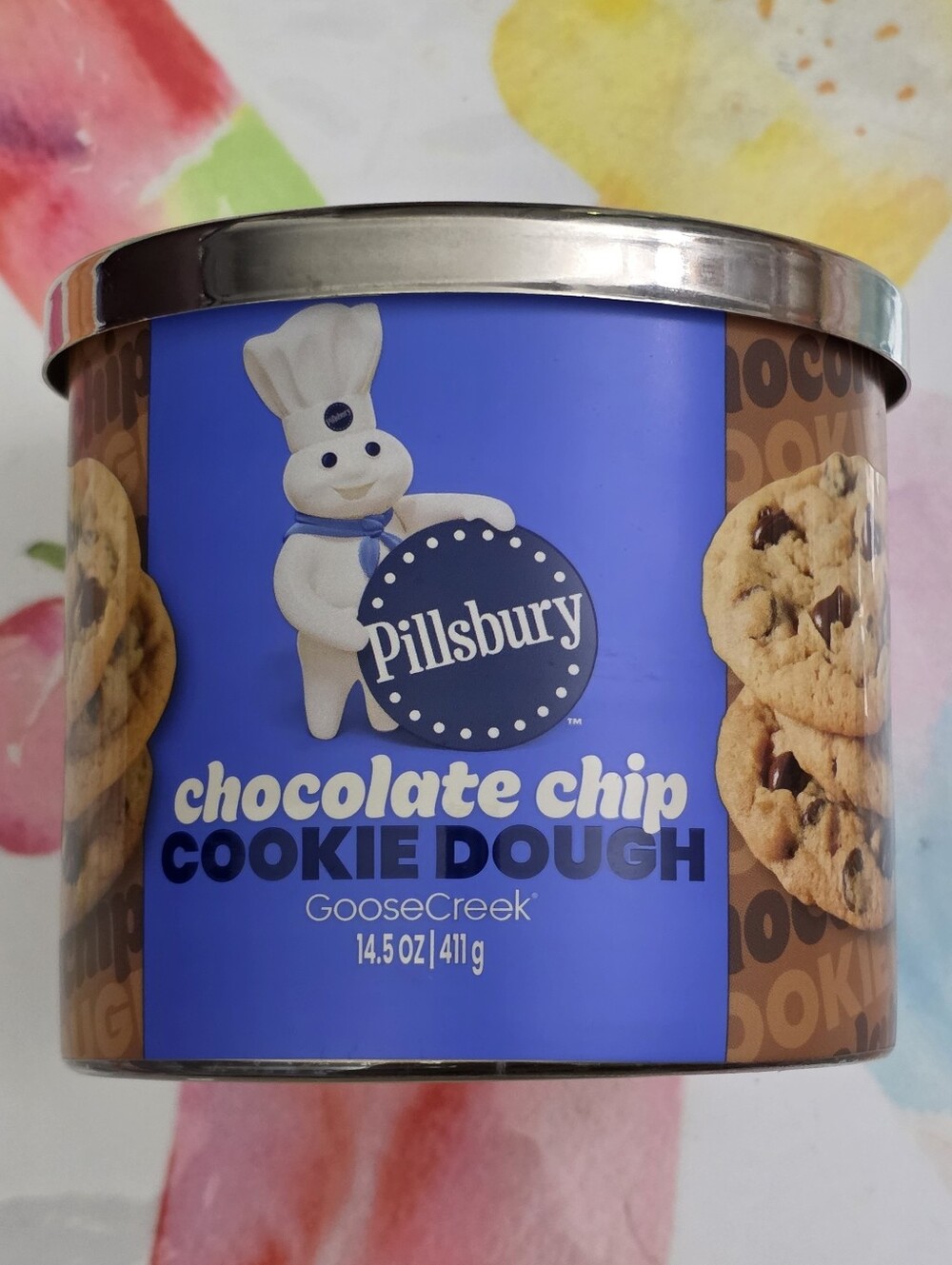 Goose Creek Pillsbury Chocolate Chip Cookie Dough Scented Candle NEW RARE